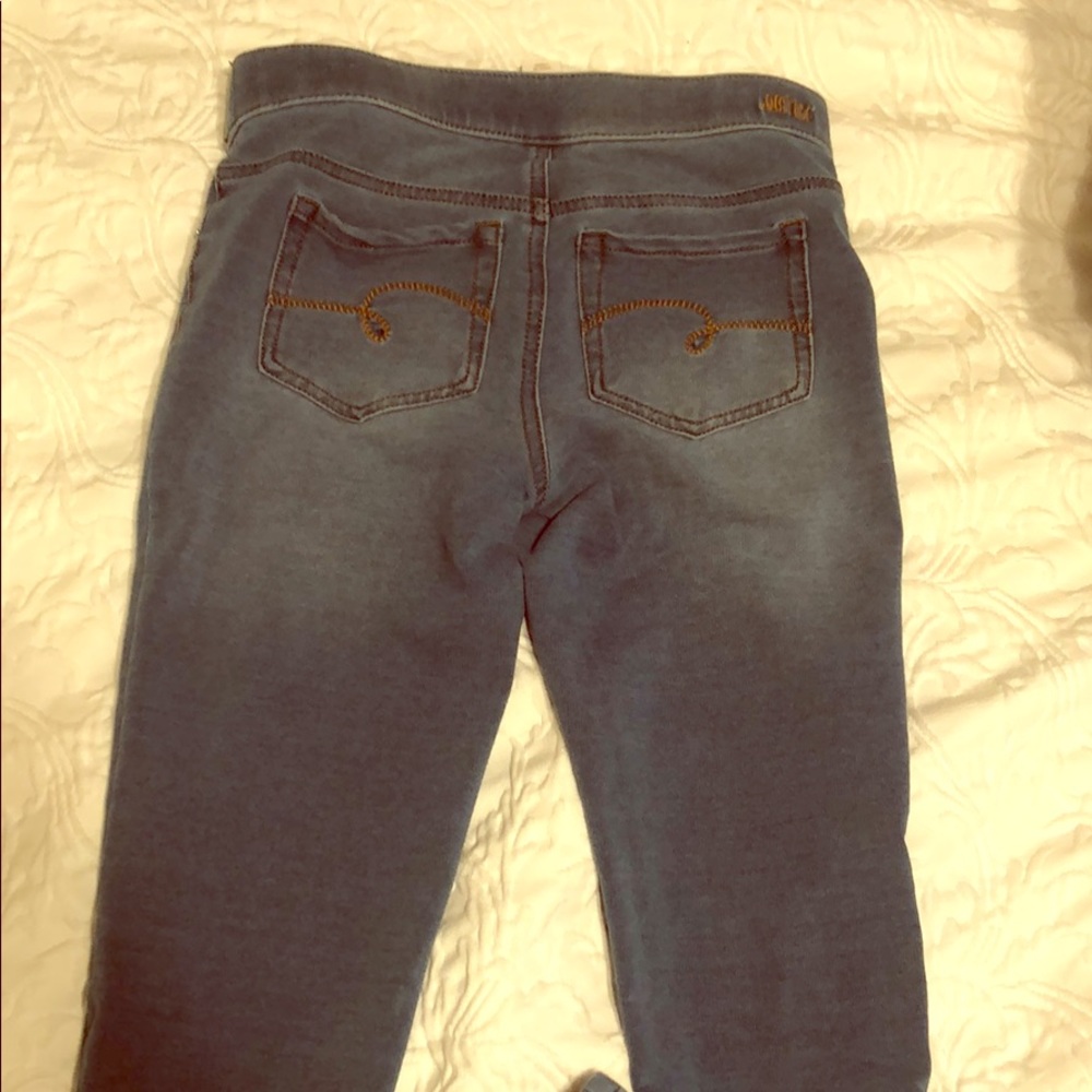 Justice Girls Soft Slim Cut jeans, worn twice.